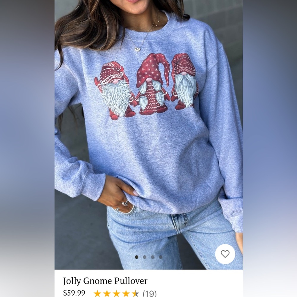 Jolly Gnome pullover